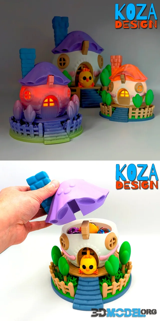 Koza Design - Egg Box – Printable