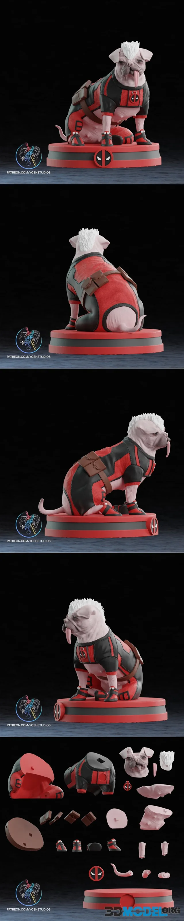 Life size Dog Pool – Printable