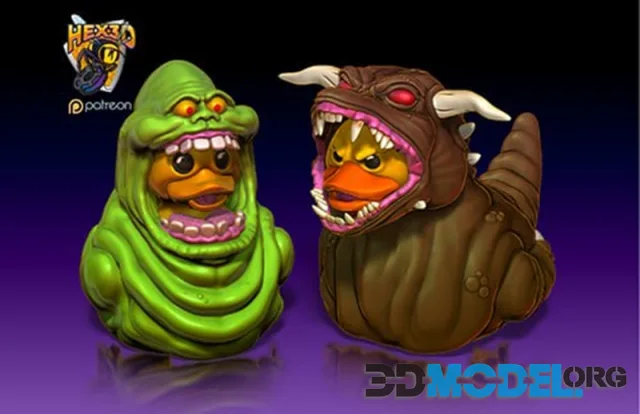 Hex3D - Terror Dog Duck – Printable