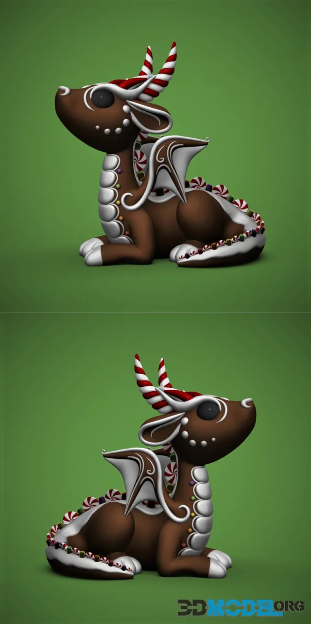 Ginger The Baby Dragon – Printable