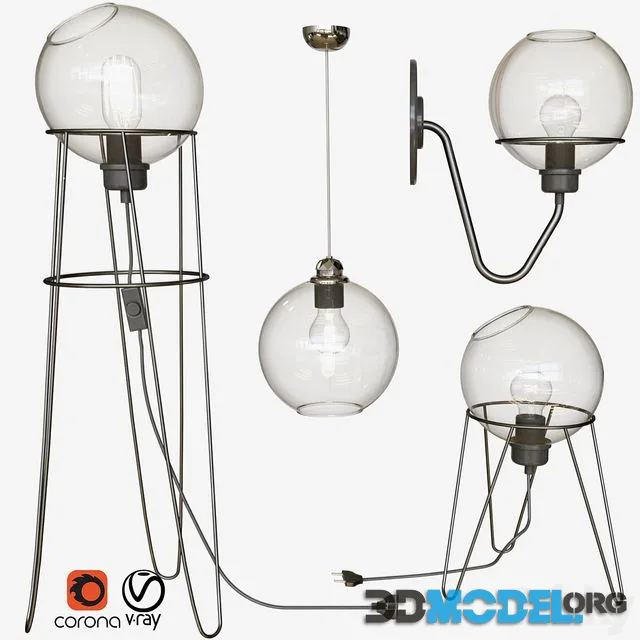 7-Sphere lamp