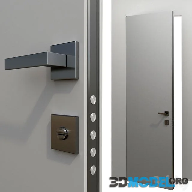 A set of doors with hidden hinges from Jaguar