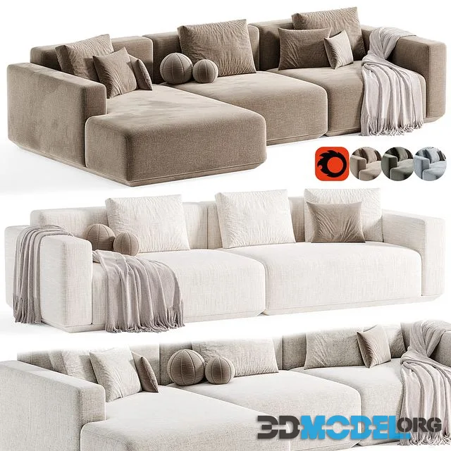 Corner Sofa Grant Sofa 02 By Lavsit