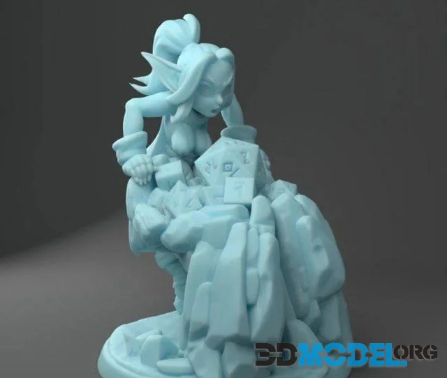 Dice Goblin by Twin Goddess Miniatures