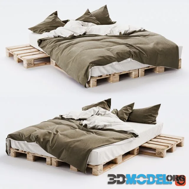 Euro Pallet Bed 2