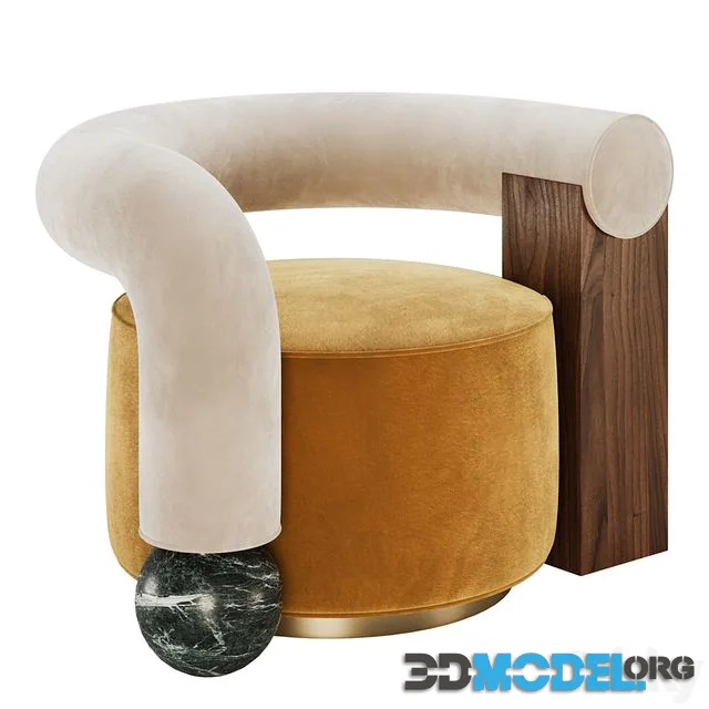 Galatea Armchair by Malabar