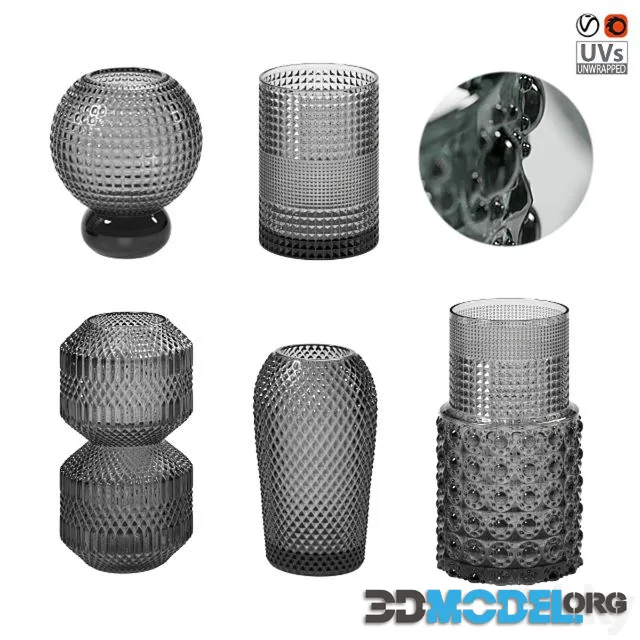 Glass vases