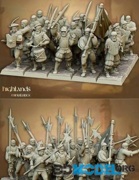 Highlands Miniatures – Sunland Imperial Troops