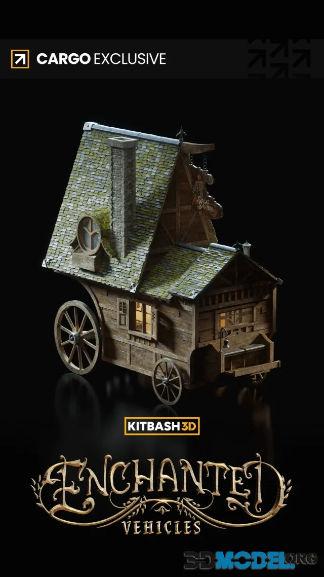 KitBash3D - Enchanted Vehicles