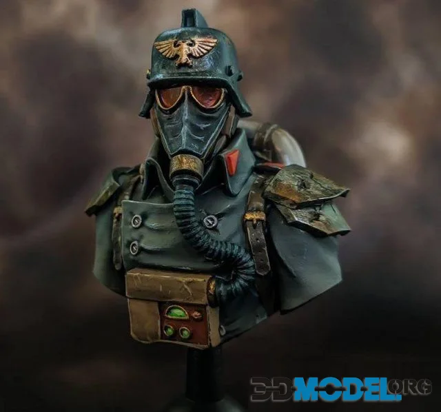 Krieg bust – Warhammer 40K