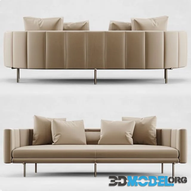 Minotti tori sofa