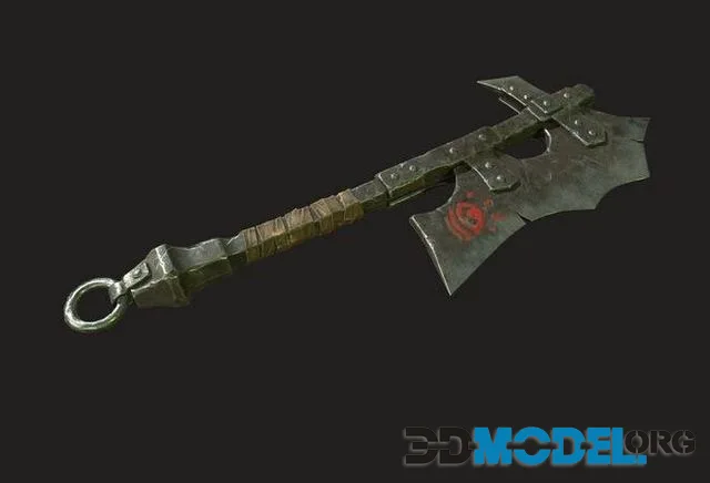 Ork axe (PBR)