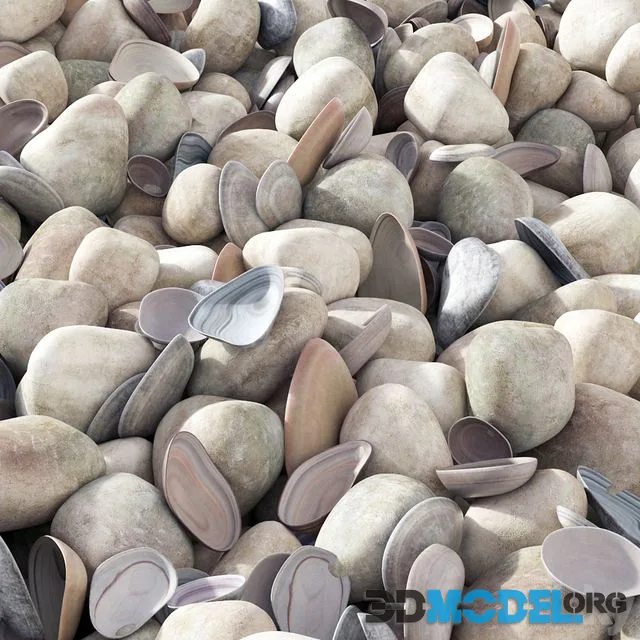 Pebble sea