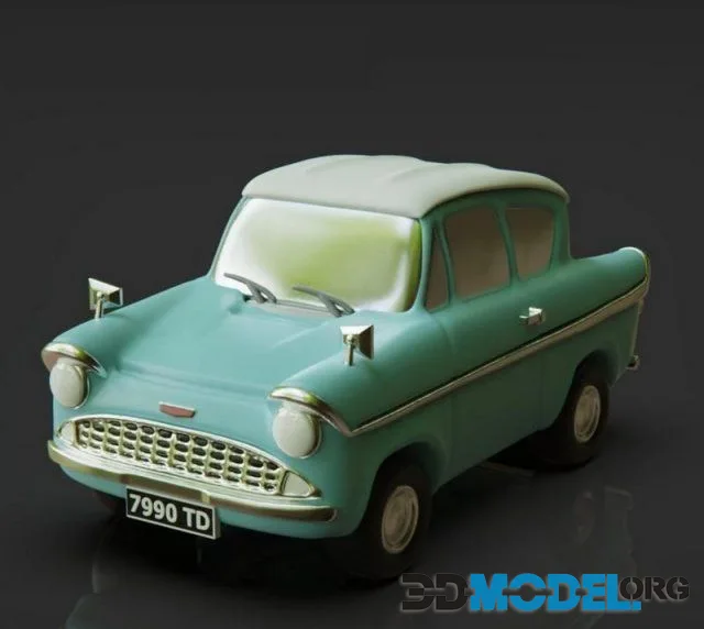 PlaKit Harry Potter Flying Ford