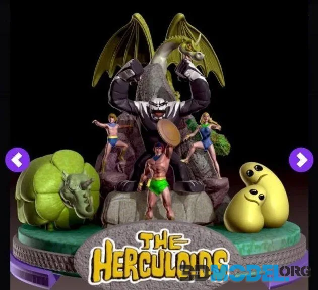 PlaKit The Herculoids Zandor