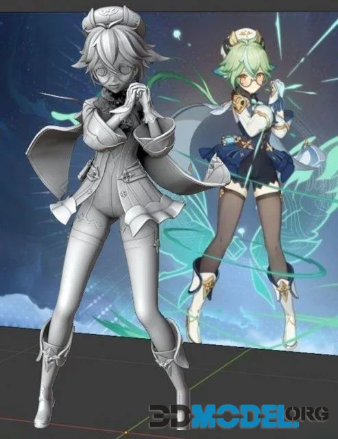 Sucrose Figure genshin