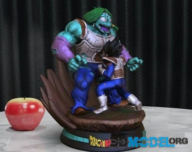 Vegeta vs Zarbon Diorama