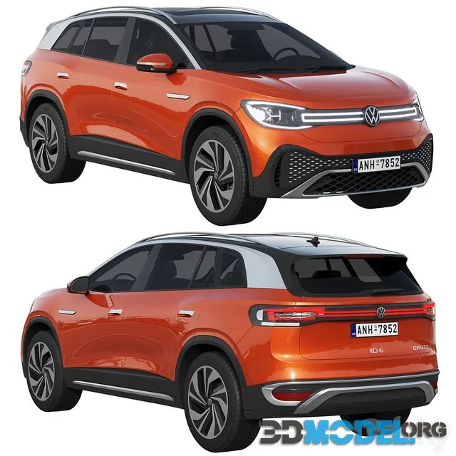 Volkswagen ID6 CROZZ 2022 modern car