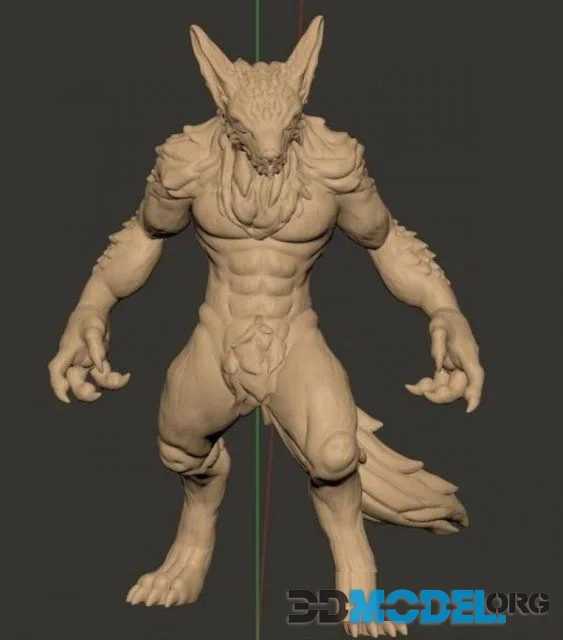Werewolf Miniatures Male