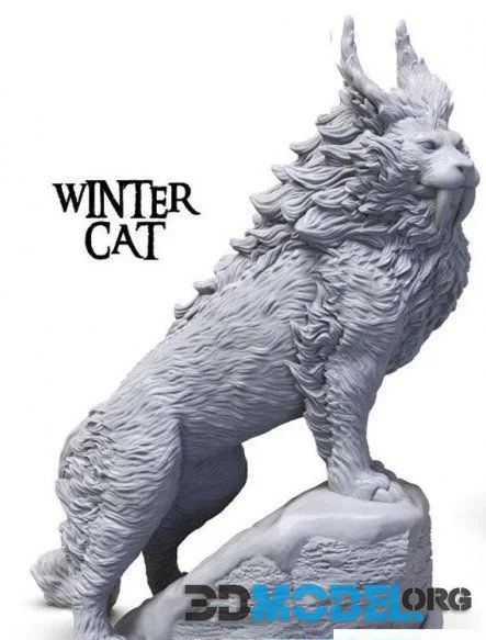 Winter Wild Cat
