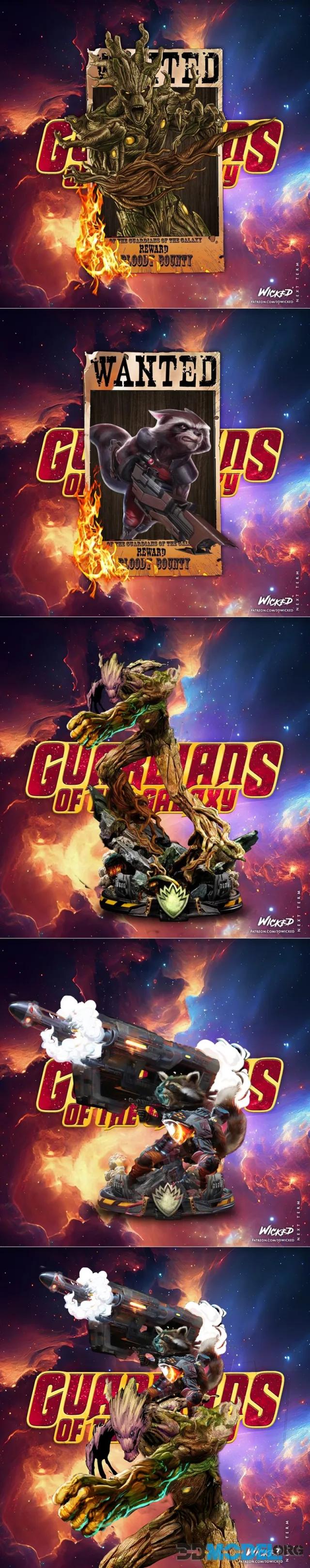WICKED - Term - Groot & Rocket August 2024 – Printable
