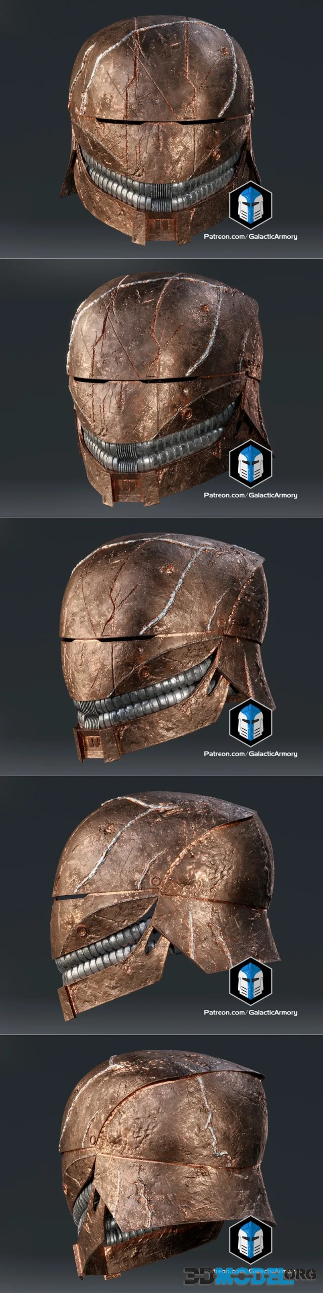 Acolyte Stranger Helmet V1 – Printable