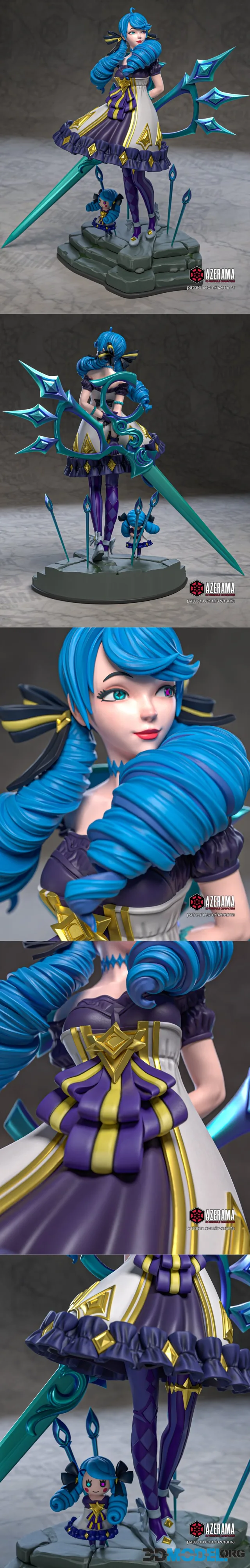 Azerama - Gwen League Of Legends – Printable