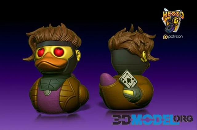 Hex3D - Gambit Duck – Printable