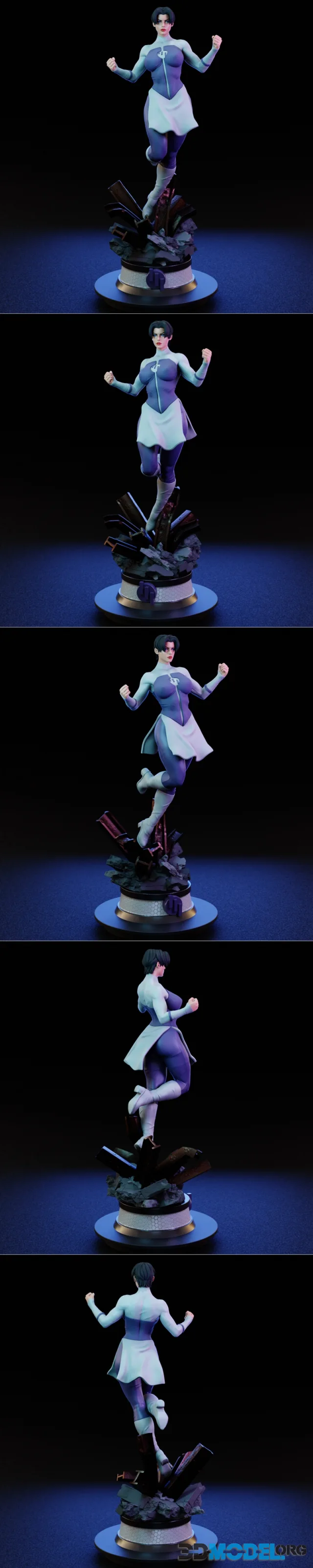 BrunoArt3D - Anissa invincible – Printable