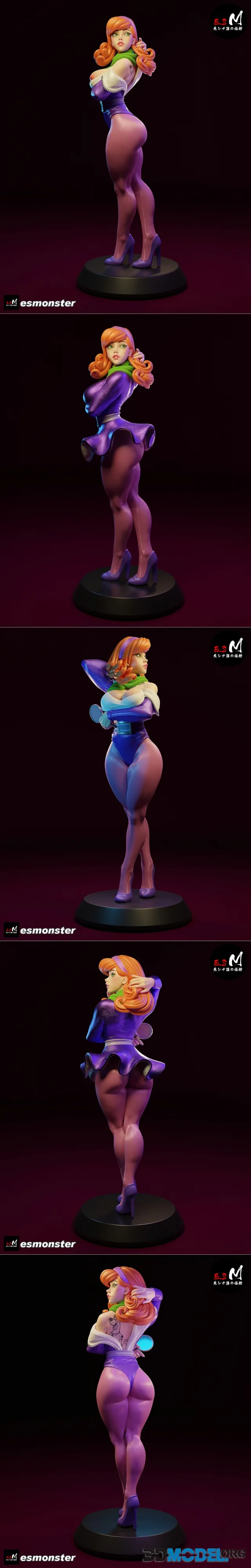 E.S Monster - Daphne – Printable