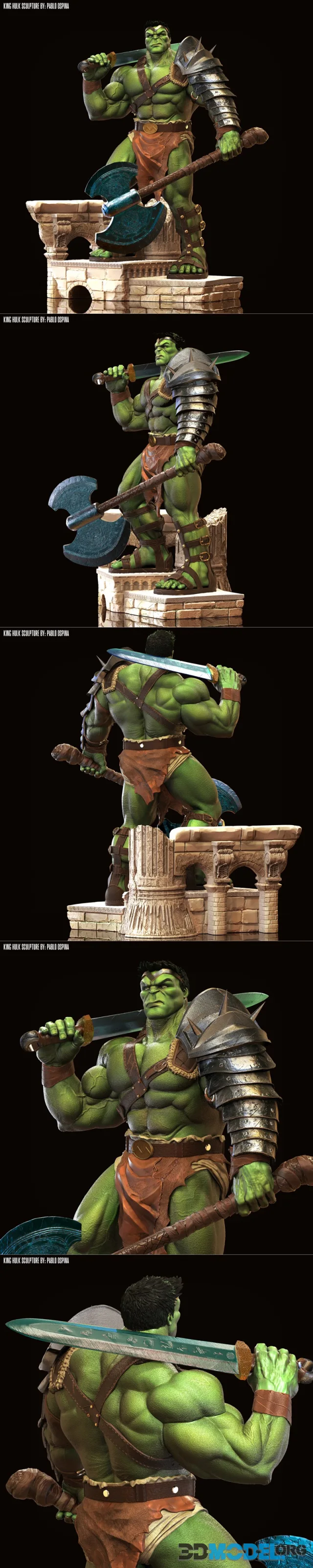 King Hulk - Hulk Gladiator – Printable