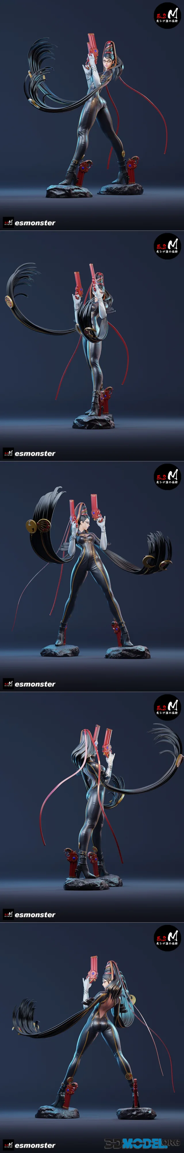 E.S Monster Bayonetta – Printable