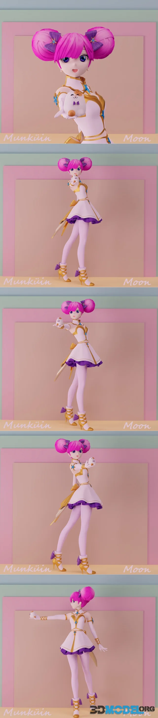 Moon Girl by Munkuin – Printable