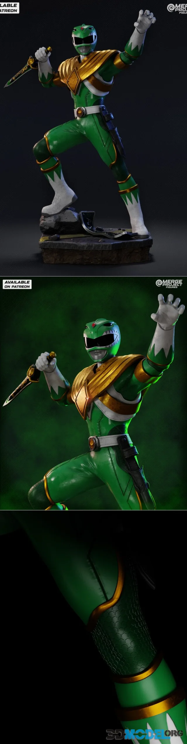 Power Ranger - Green Ranger – Printable