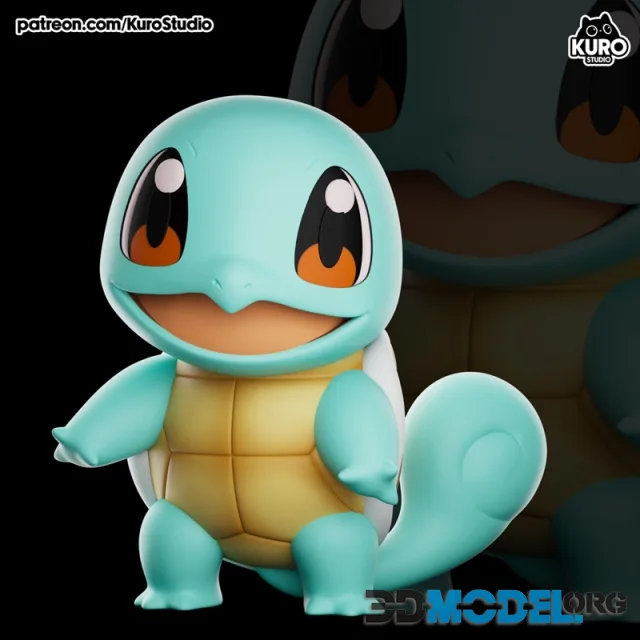 Kuro Studio - Squirtle – Printable