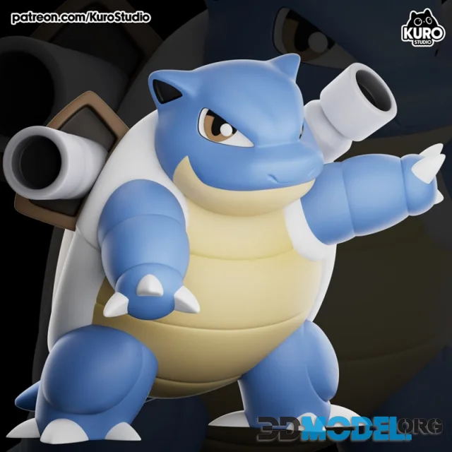 Kuro Studio - Blastoise – Printable