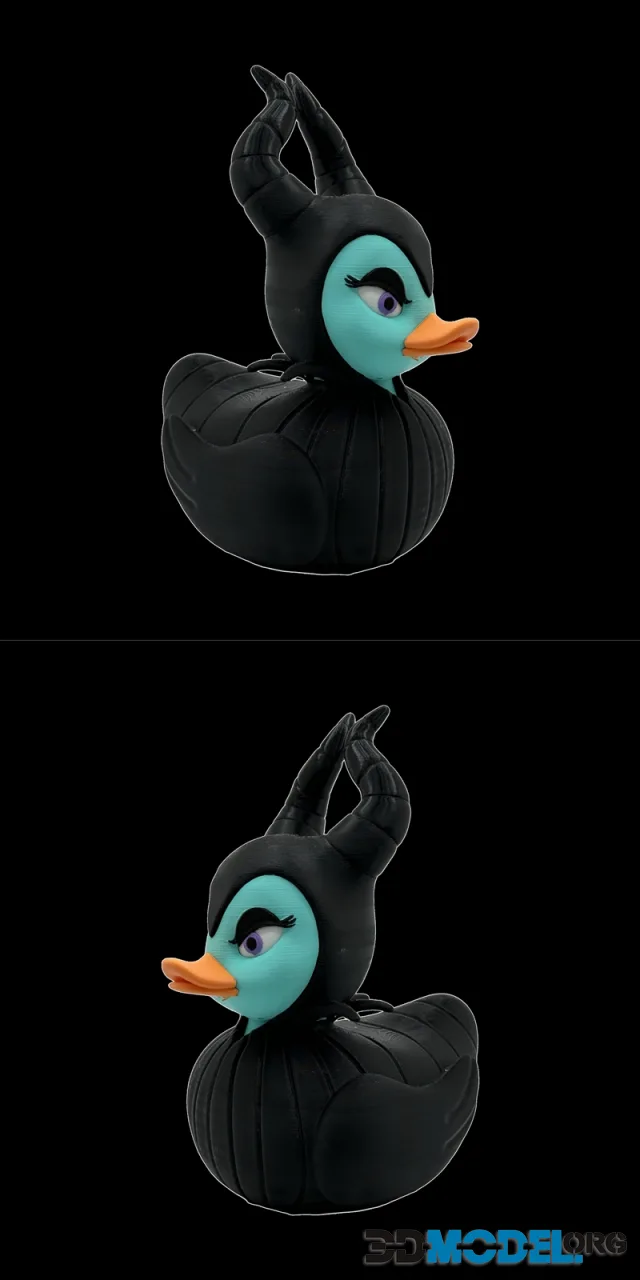 Maleficent Duck – Printable