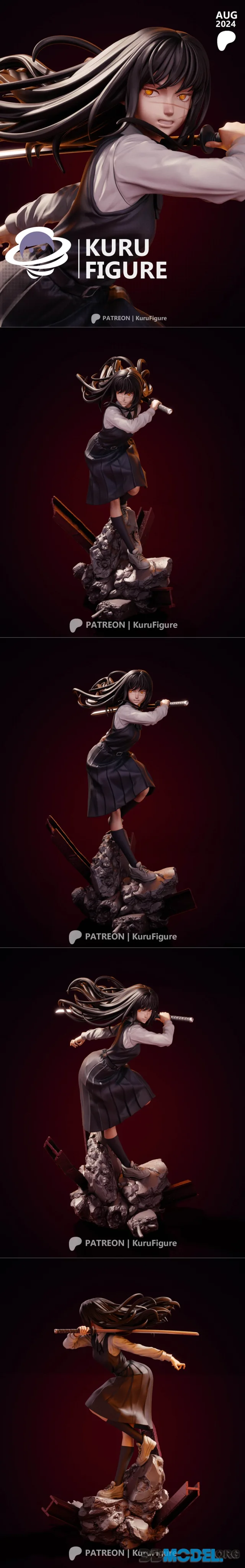 Kuru Figure - Asa – Printable
