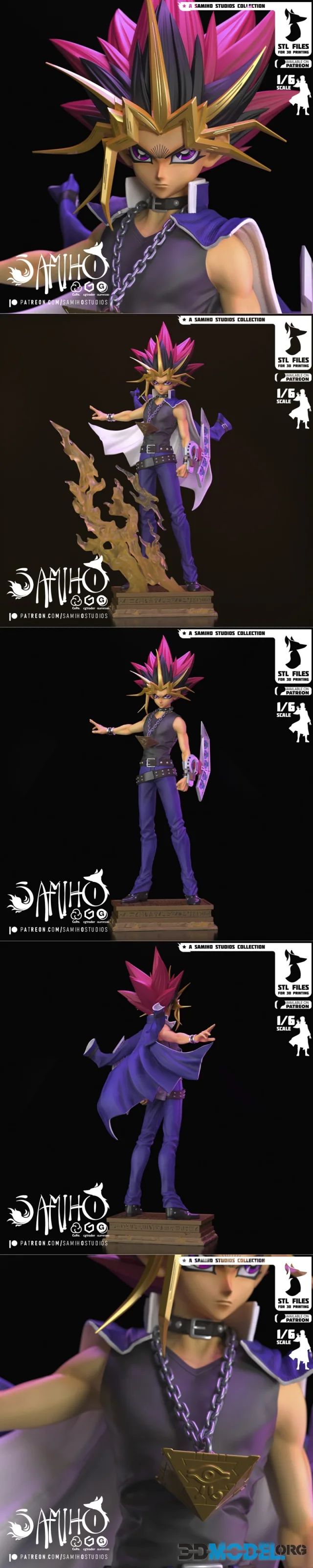 Samiho Studios - Yami Yugi – Printable
