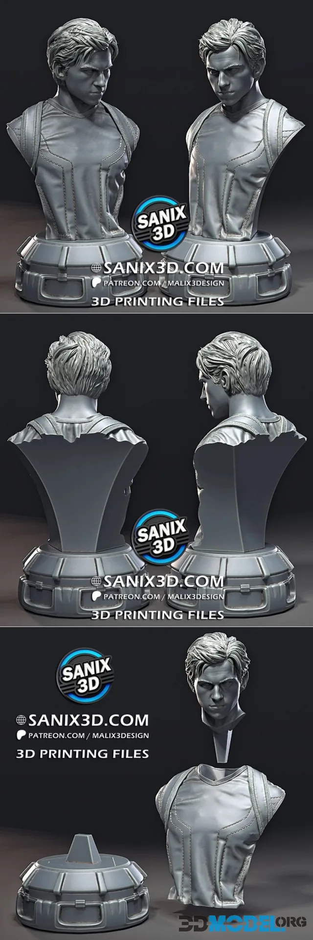 Sanix - LEGEND - Peter (bust) – Printable