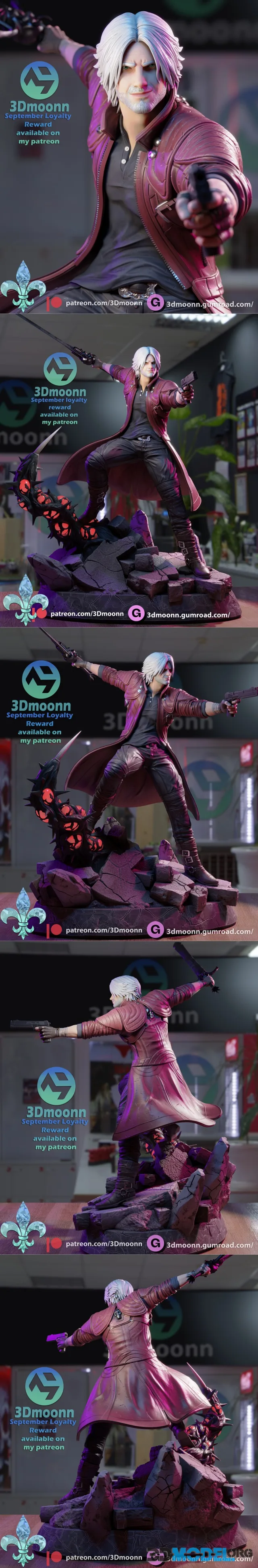 3Dmoonn - Dante Devil May Cry 5 – Printable