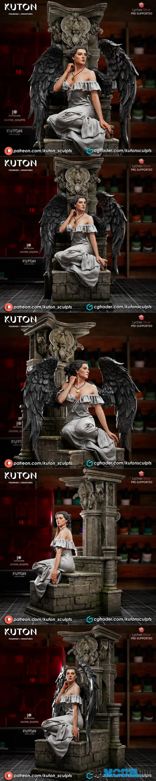 Kuton Figurines - Ravenniel – Printable