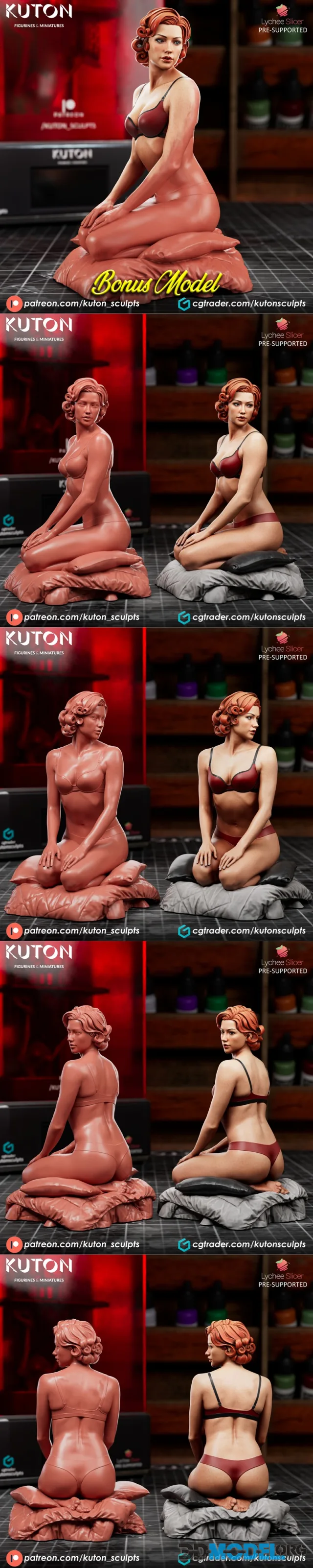 Kuton Figurines - Caroline – Printable