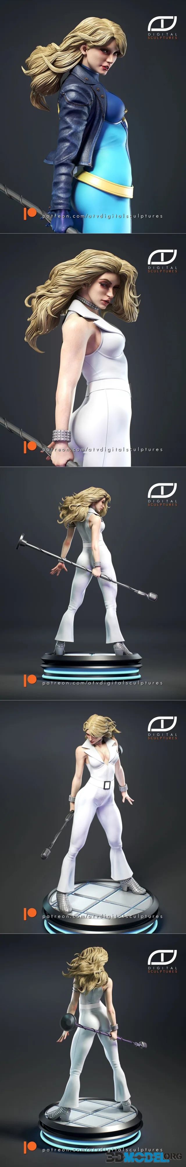ATV Digital Sculptures - Dazzler – Printable