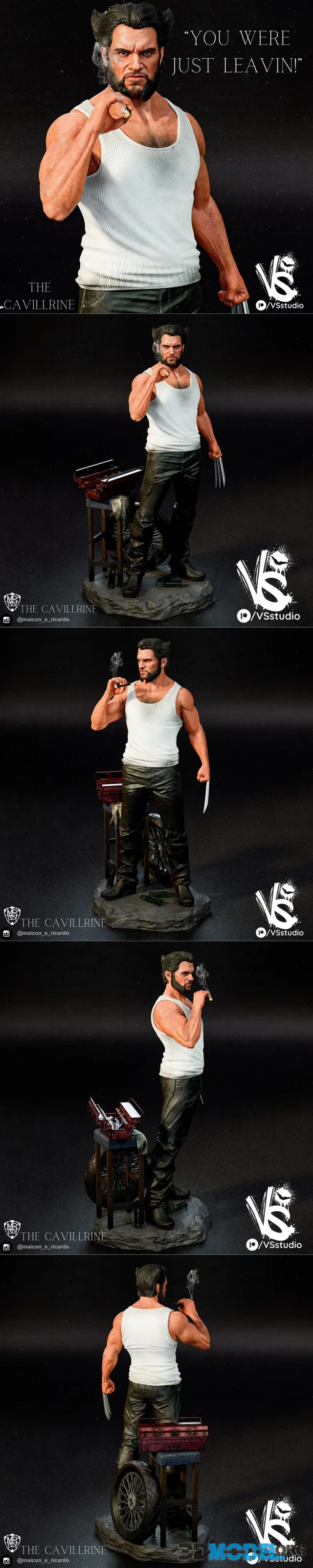 VSstudio - Wolverine- Henry Cavill – Printable