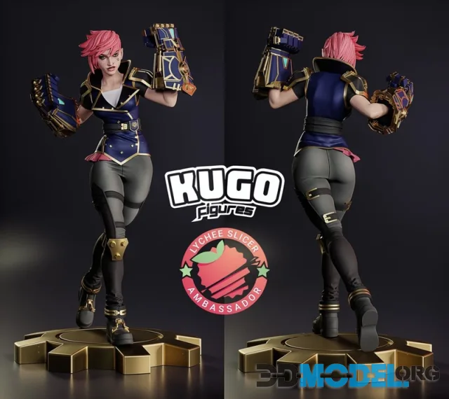 KuGo figures - Vi Arcane – Printable