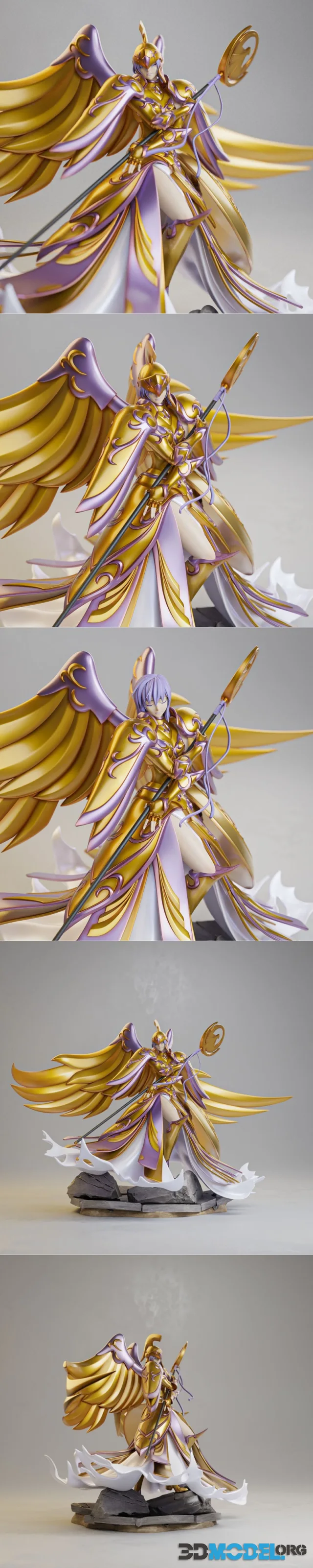 Saint Seiya Lost Canvas - Sasha Armadura de Athenas – Printable