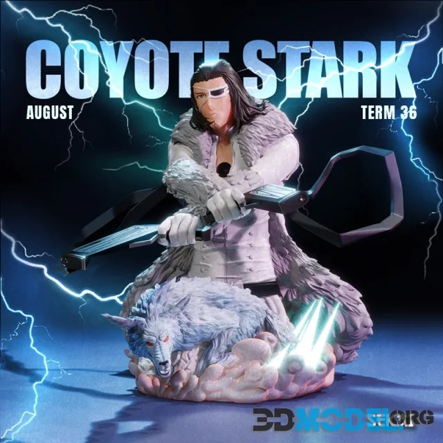 Sekai - Coyote Stark Bust – Printable