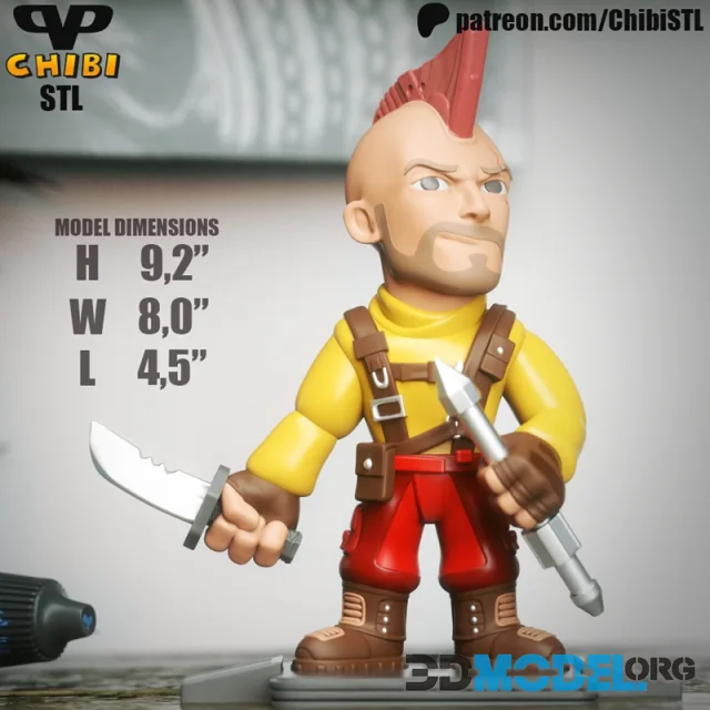 Kraglin Chibi – Printable