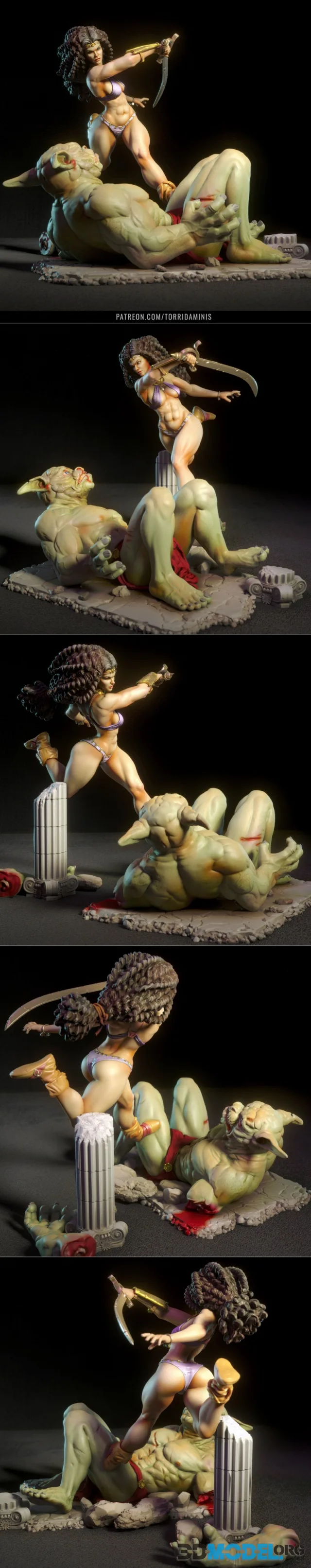 Torrida Minis -Marcella Standart and NSFW Version – Printable